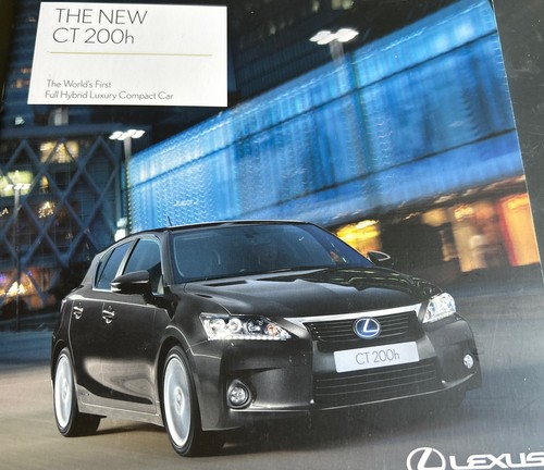 The lexus ct200h - range, car