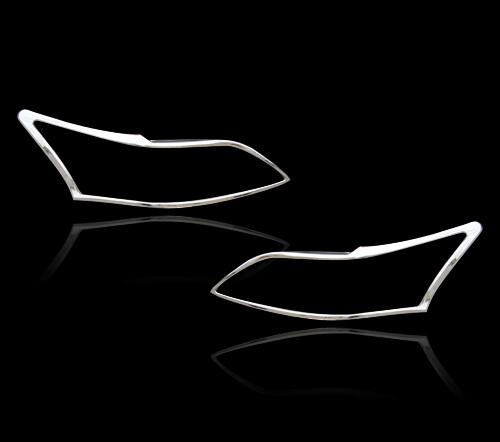 Chrome headlights trim bezel - headlights,