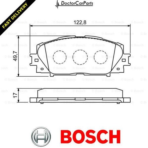 Brake pads front for - pads, lexus
