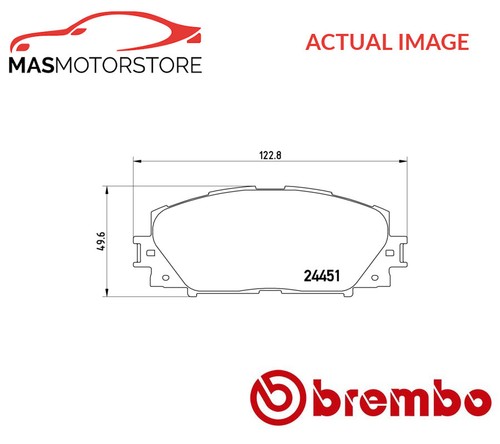 Brake pads set braking pad - brake,