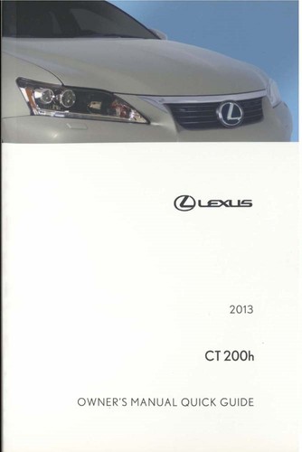 2013 lexus 200h - lexus, ct