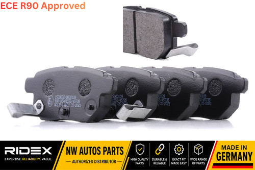 Rear brake pad set toyota - pad,